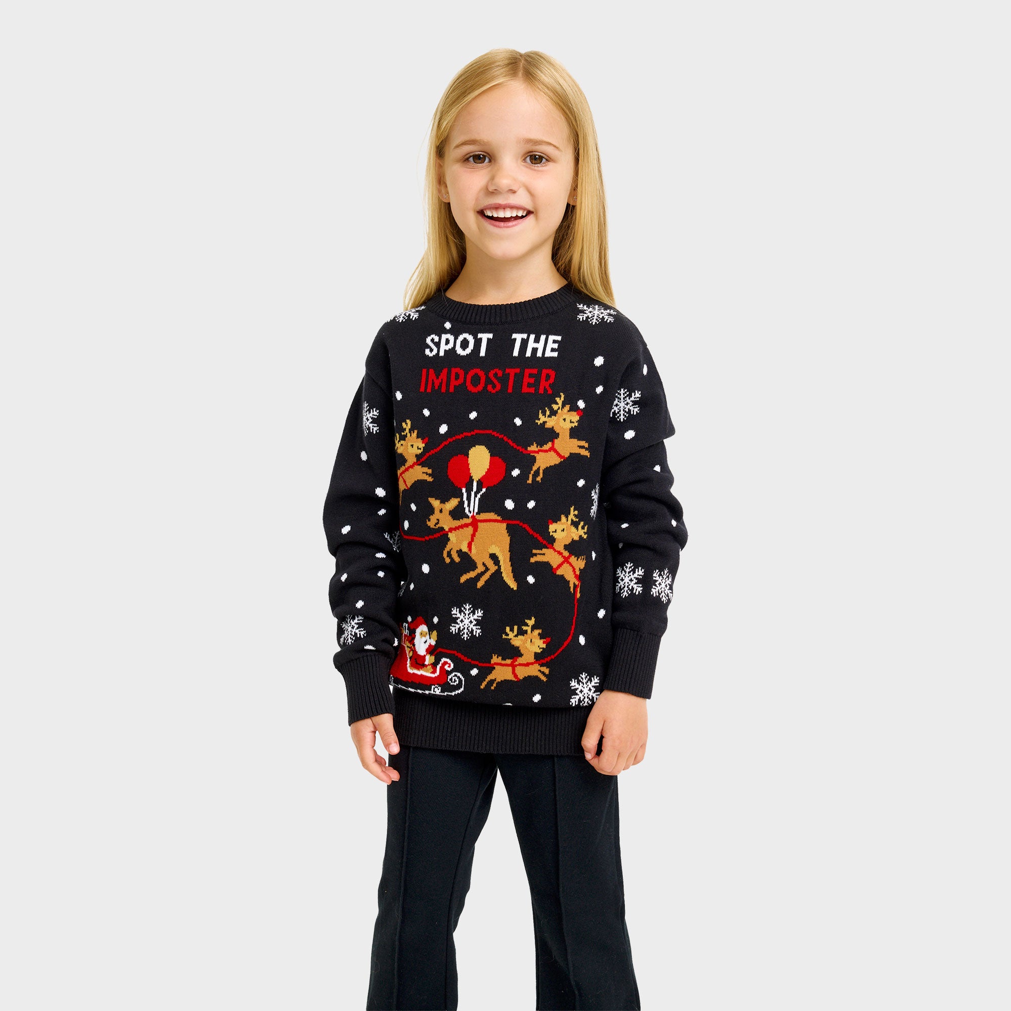 Imposter julesweater - Barn.